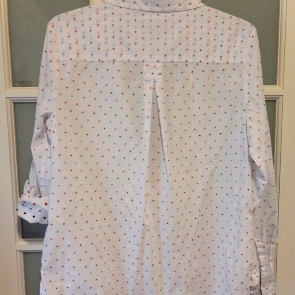 🔹Tommy Hilfiger ladies M preppy zip up pullover tunic top shirt🔹 - Picture 9 of 10